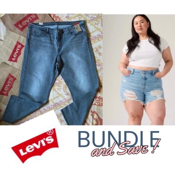 LEVI'S 501 Original Through The Seasons BUNDLE (x2Pairs) (Size: 20W) NWT - Picture 1 of 16
